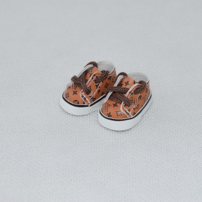 Labubu Baby Shoes Collection 17CM Keychain Blind Hirabu Cloth Changing Shoes Doll Toy Shoes
