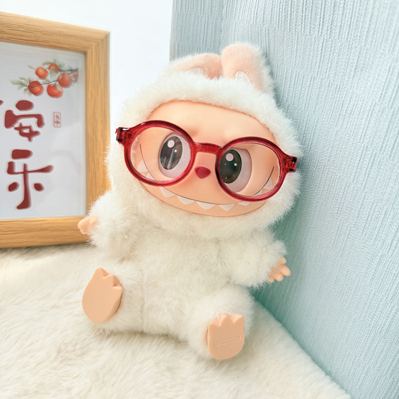Only clothes for sale] first and second generation key chain Labubu clothes pendant cloth doll chocolate academy style