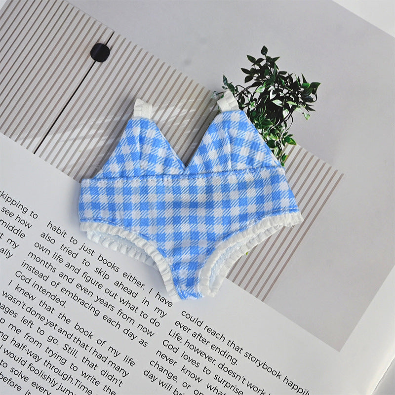 Clothes Only] First/Third Generation Labubu Doll Clothes Labubu Clothes Doll Doll Macaron Swimsuit Series