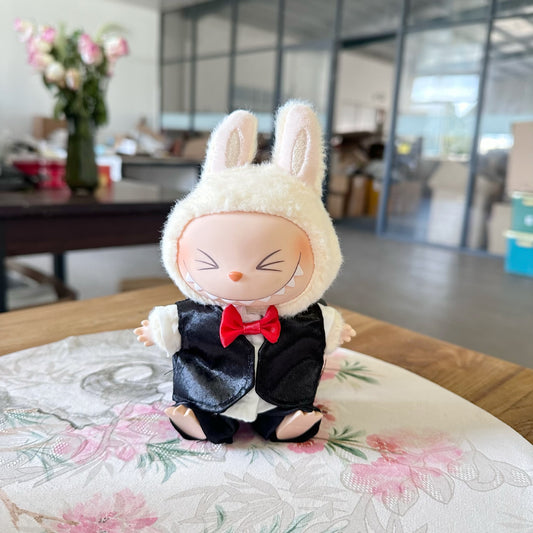 Labubu Doll Wedding Dress & Suit Outfits for 1st & 2nd Gen Blind Box