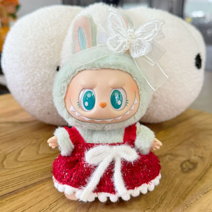 Labubu Doll Dress Set - Butterfly Fairy Outfit for 1st & 2nd Gen Blind Box