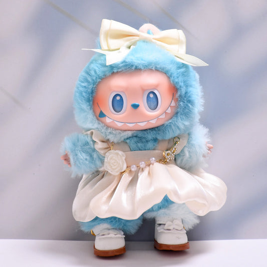 Only Baby Clothes] First, Second and Third Generation Pendants Labubu Clothes Fairy Gauze Skirt Suit Labubu Replacement Baby Clothes