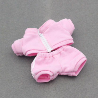 Labubu Doll Casual Sports Outfit for 17cm & 10cm Dolls