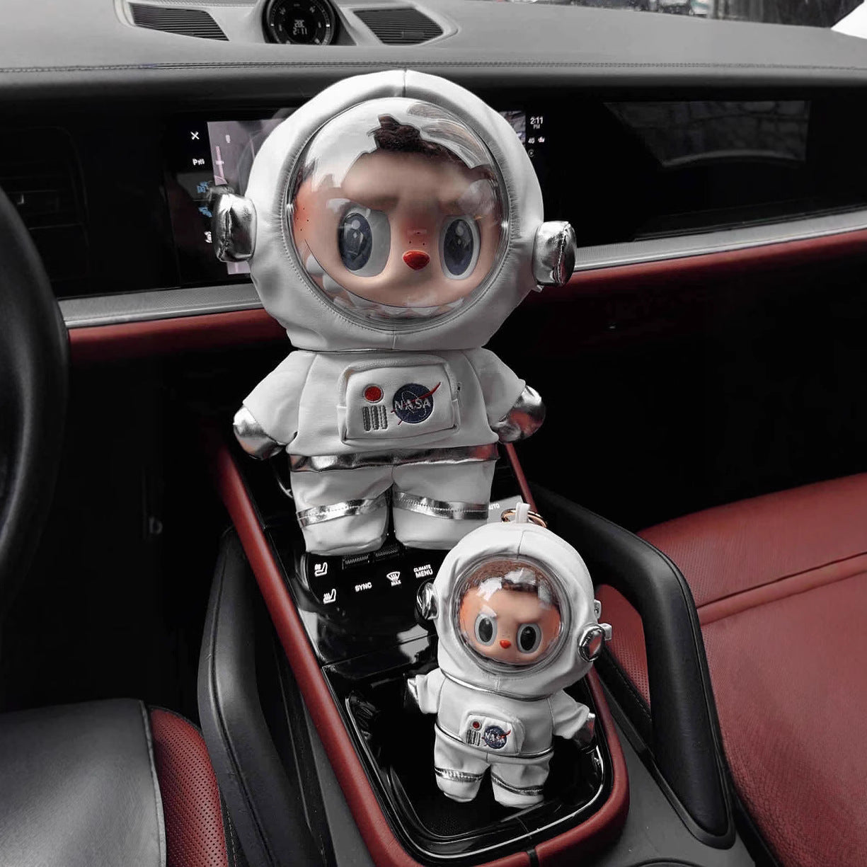 Labubu Spacesuit Outfit for 17cm & 38cm Dolls