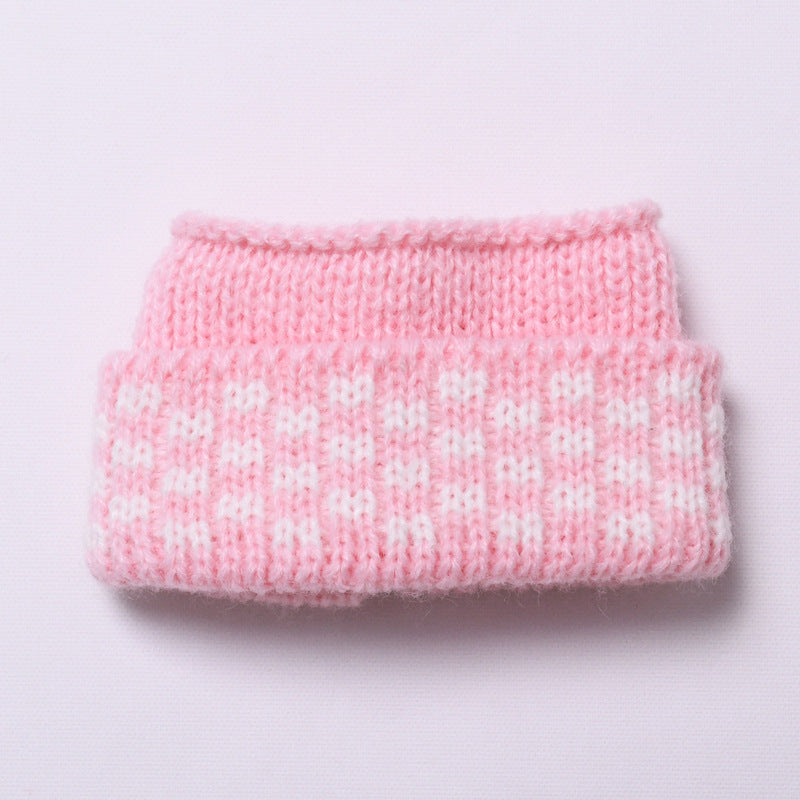 Labubu Doll Striped Sweater & Hat Outfit for 1st & 2nd Gen Pendants