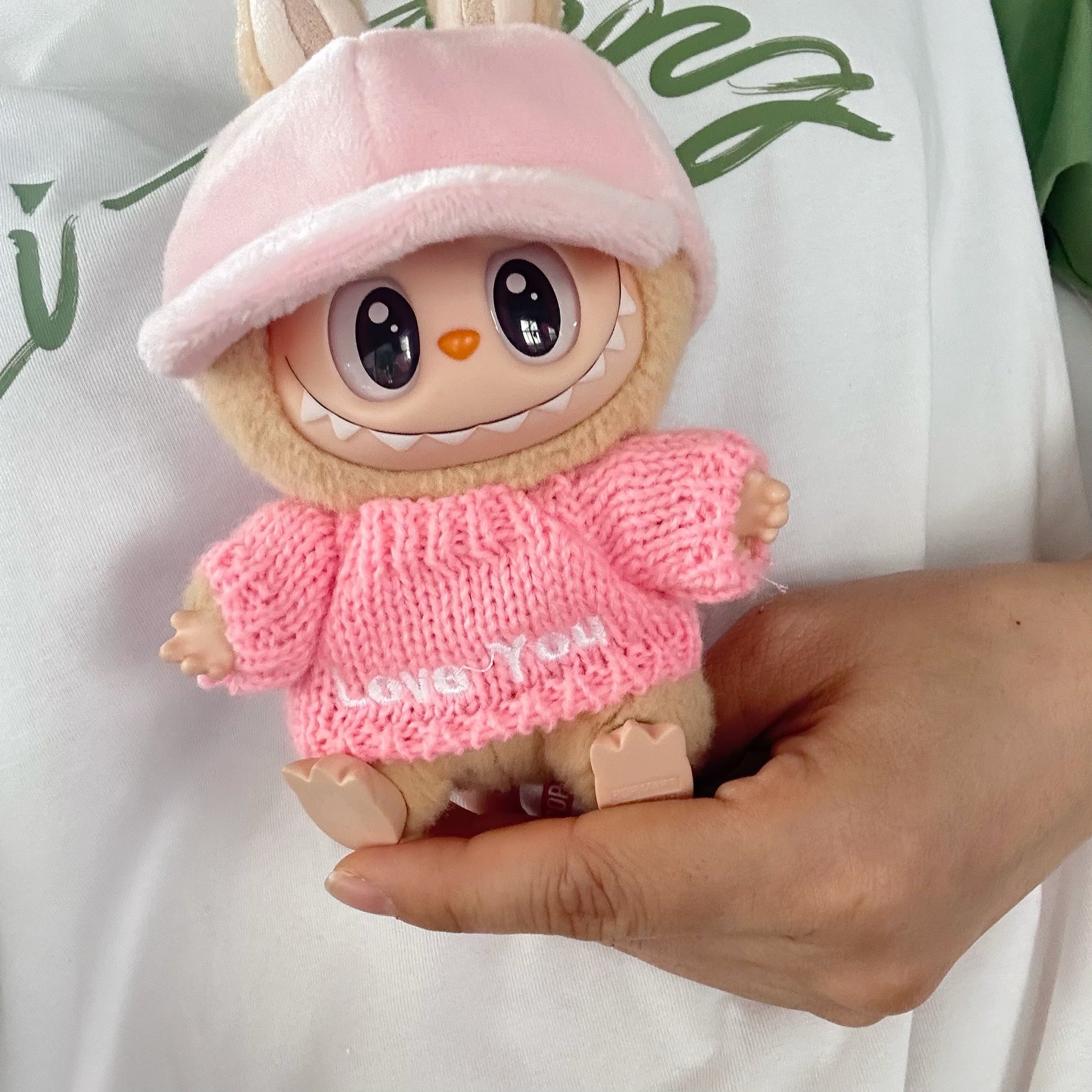 Only clothes] Rab cloth doll clothes one or two generation blind box LABUBU dress scarf sweater hat suit