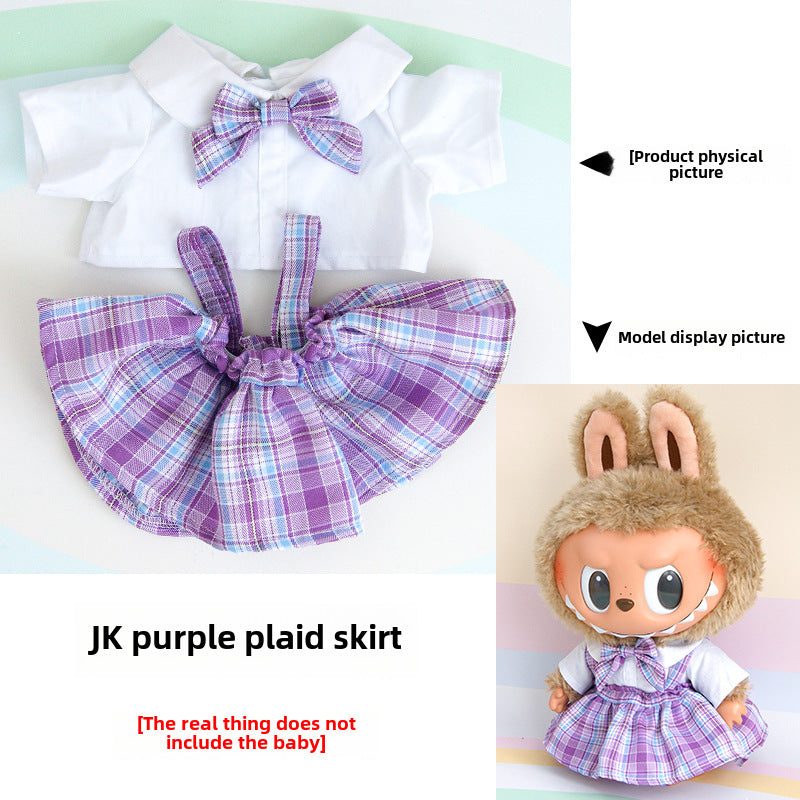 Labu cloth vinyl plush doll clothes replace Labubu Time to Chill doll clothes