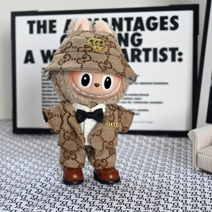 Clothing Only] Labubugg Doll Blind Box Doll Clothing Pendant Macaron Replacement