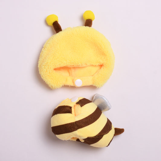 Labubu 17cm Bee Jumpsuit Outfit for Pendant Dolls