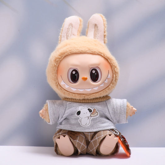 Labubu Doll Puppy Donut Outfit for 1st & 2nd Gen Pendant