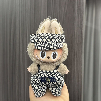 Labubu Sitting Party Doll Clothes Generation II Blind Box Labubu Doll Clothes Ragcloth Clothes Plush Vinyl Face