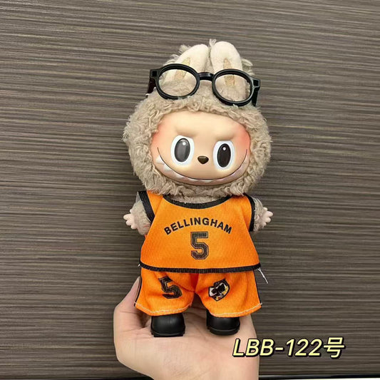Labubu Doll Baby Clothes Outfit for 17cm Vinyl Doll - Lbb Series