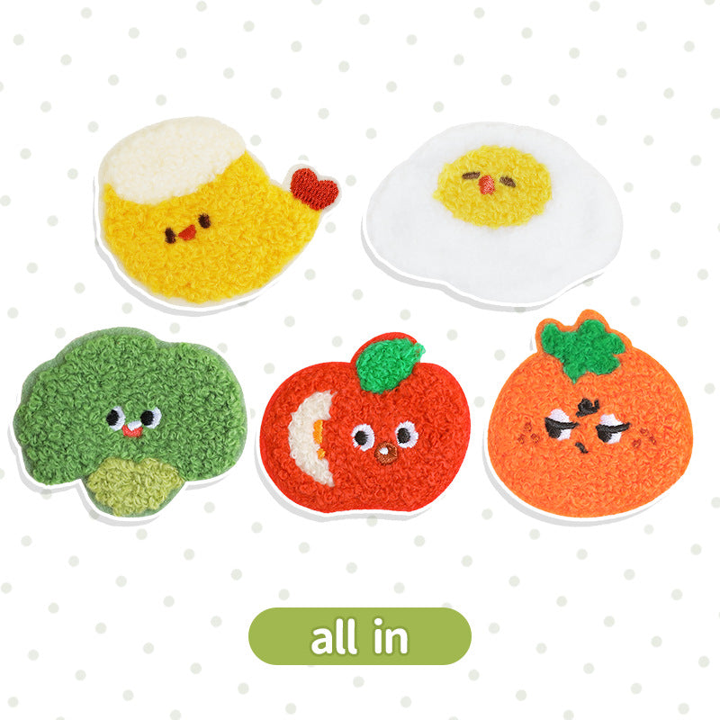 Labubu Doll Fruit Overalls - 15cm & 20cm Cotton Outfit
