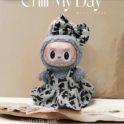 Labubu Doll Wedding Dress & Outfit Set for 1st & 2nd Gen Pendant