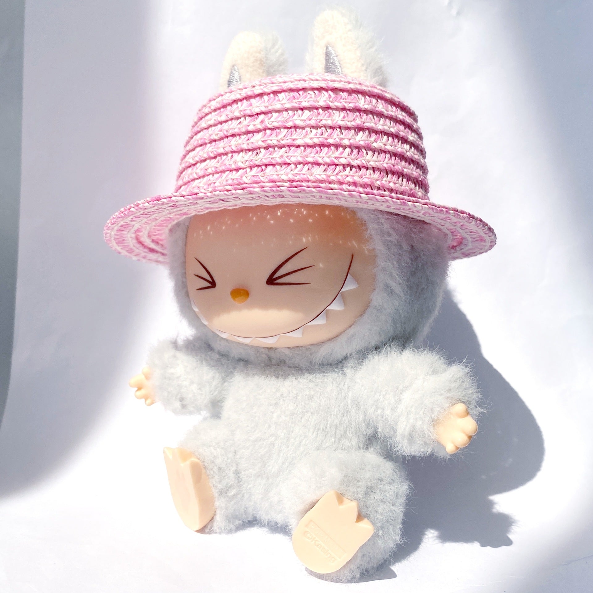 Labubu 17cm Doll Hawaiian Beach Outfit - 3-Piece Set