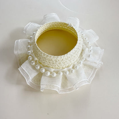 Only clothes] pendant pull cloth hat one, two and three generations of blind box LABUBU straw hat Zhilong hat star